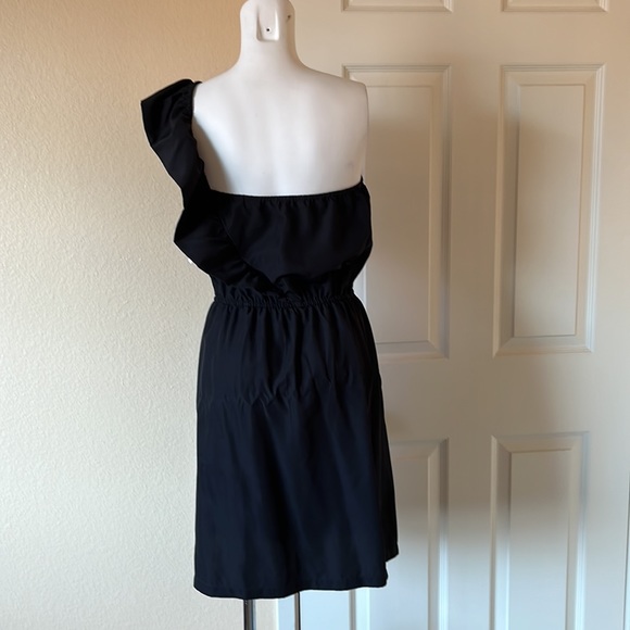 Brand new with tag Roxy one shoulder black cocktail dress Small - Picture 4 of 7